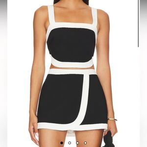 Amanda Uprichard Porsha Top and Skort Set